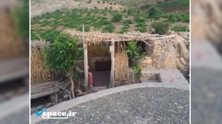 نمای محوطه اقامتگاه بوم گردی بیکس - سروآباد- روستای بیساران
